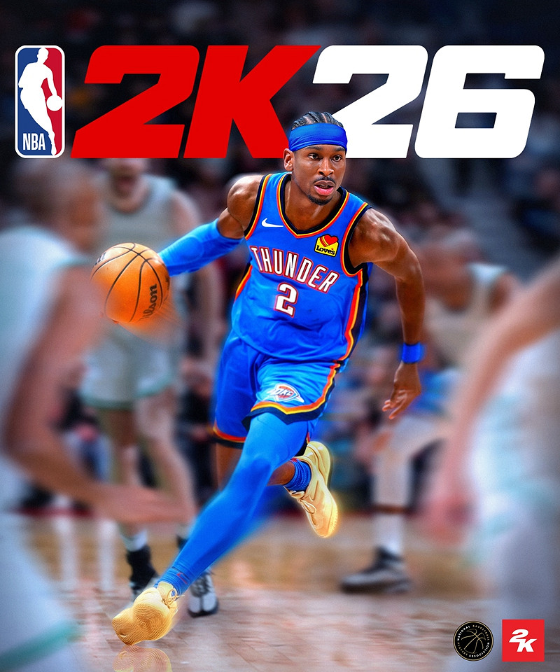 NBA2K26揭曉2025年常規賽總決賽等成員為封面運動員