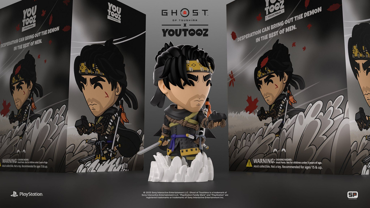 《對馬島之魂》推出Q版男主手辦：搞笑畫風超可愛！