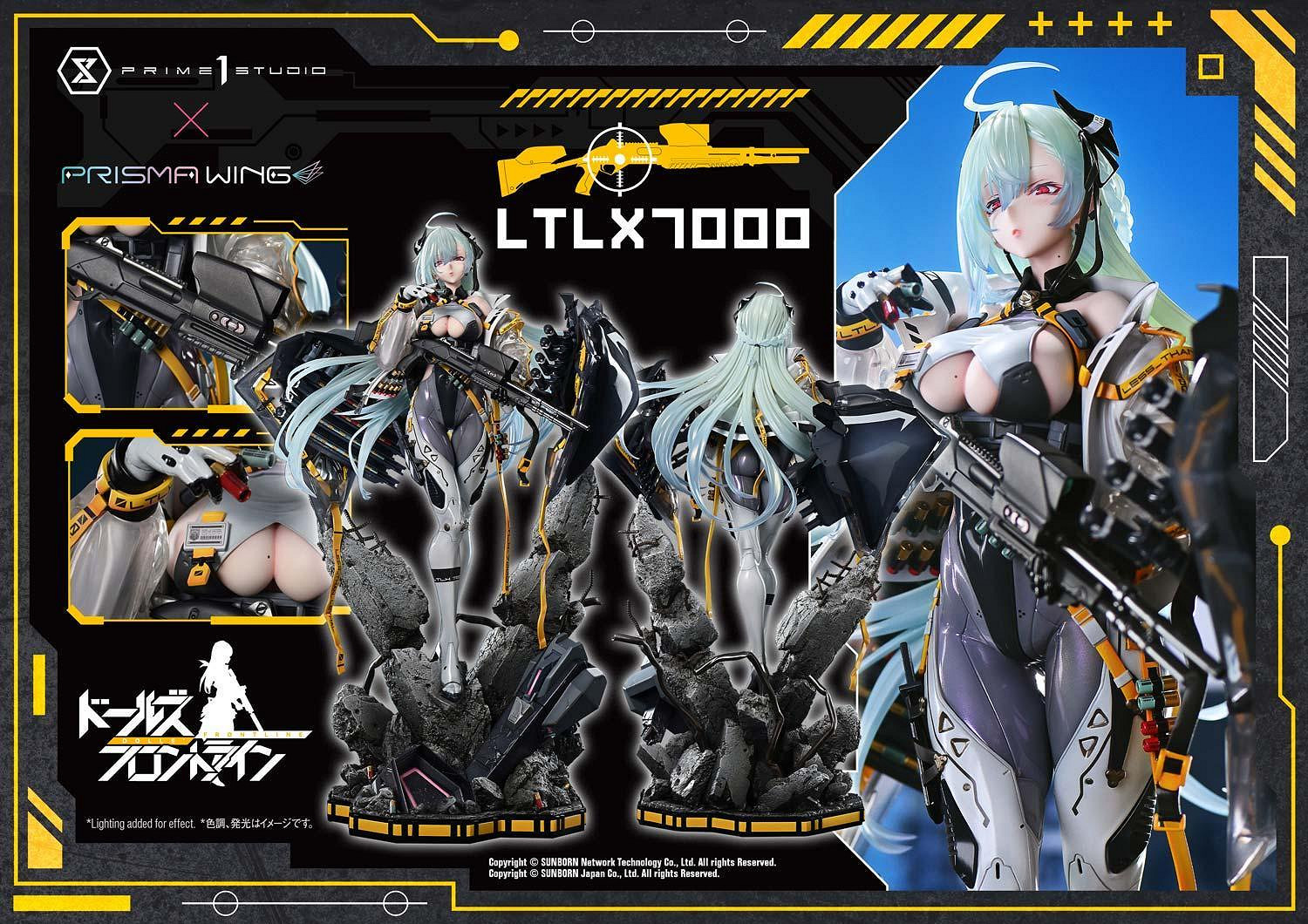 P1S推出《少女前線》LTLX7000模型 2026年10月發售 P1S推出《少女前線》LTLX7000模型 2026年10月發售