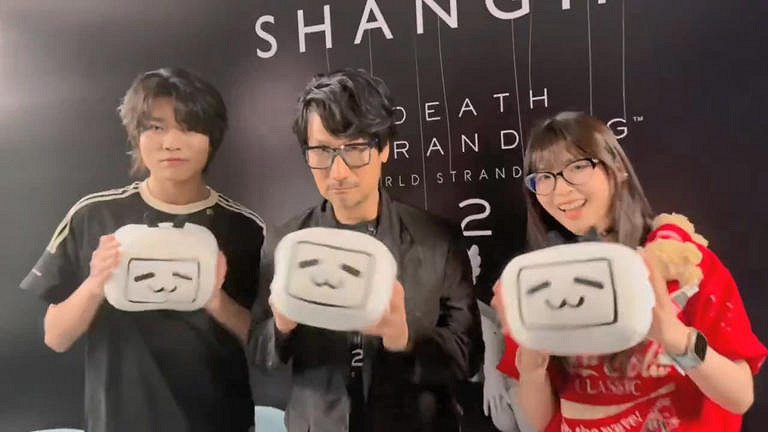 小島秀夫籌備BW的活動,與《黑神話》馮驥和楊奇合影 小島秀夫籌備BW的活動,與《黑神話》馮驥和楊奇合影