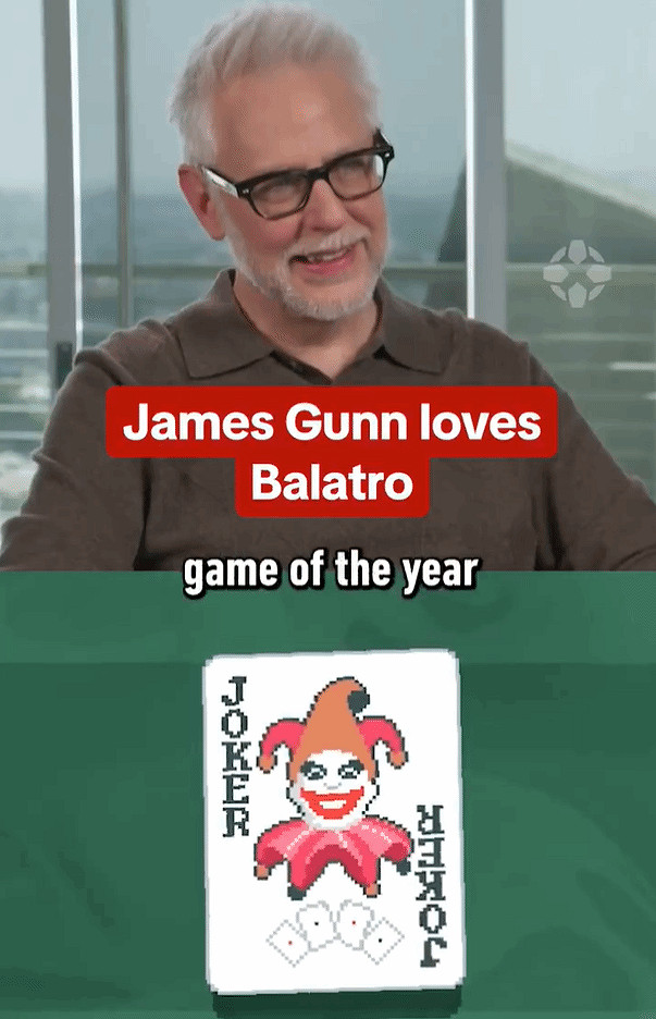 滾導是有多愛《小醜牌》？宣發新《超人》時還在玩！