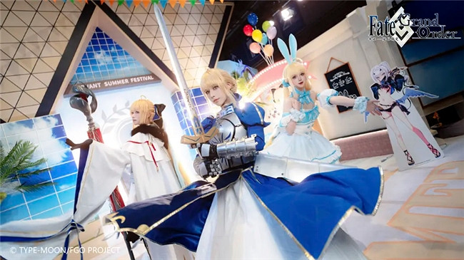 BW2025鎮展之寶現身《FGO》攜巨型誓約勝利之劍亮相BW嗨翻全場！