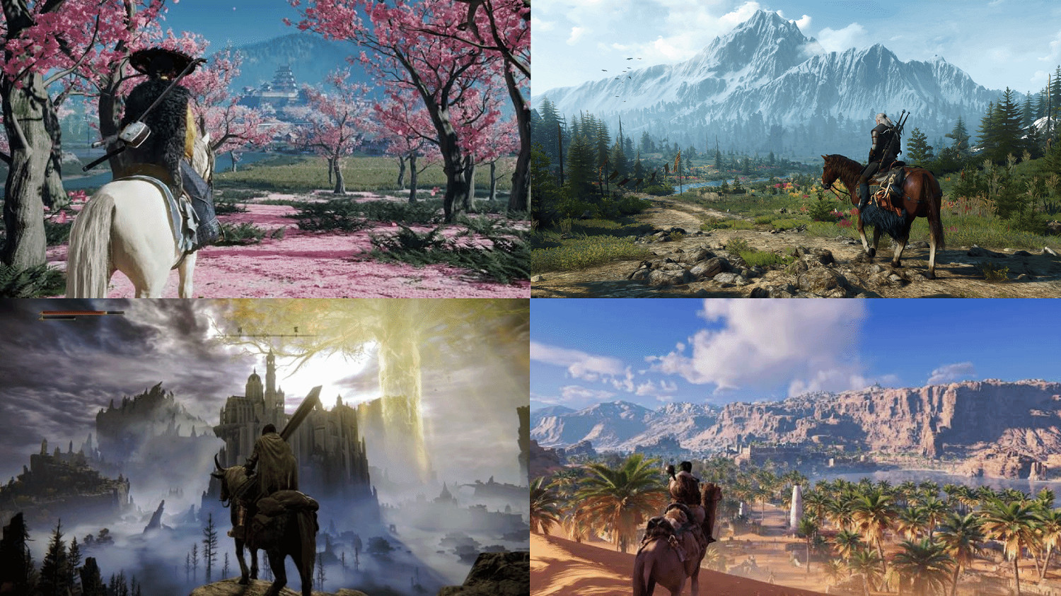 《羊蹄山之魂》畫面對比其他3A遊戲:美術達到新高度! 《羊蹄山之魂》畫面對比其他3A遊戲:美術達到新高度!