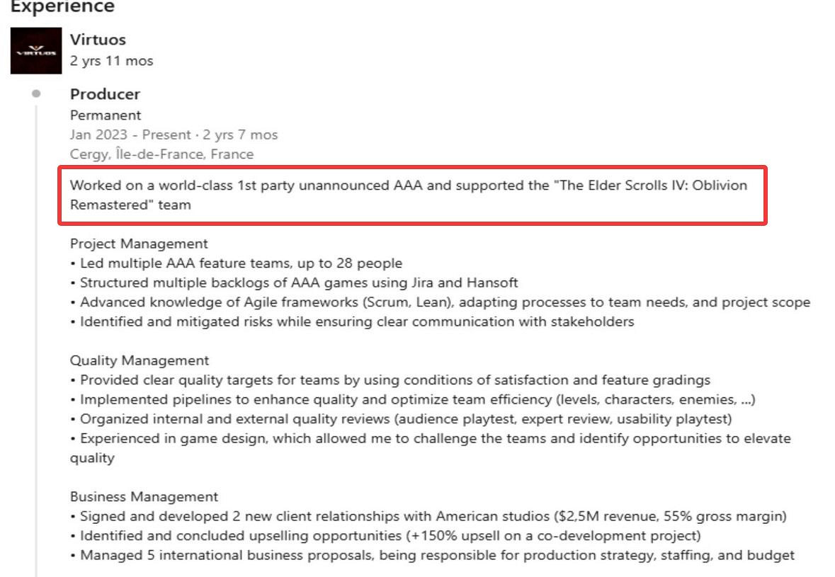 維塔士正在開發“世界級"3A遊戲!《輻射3》重製版? 維塔士正在開發“世界級"3A遊戲!《輻射3》重製版?