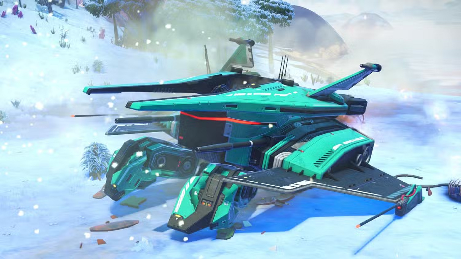 《無人深空》玩家神還原！海上鑽井平台基地震撼誕生