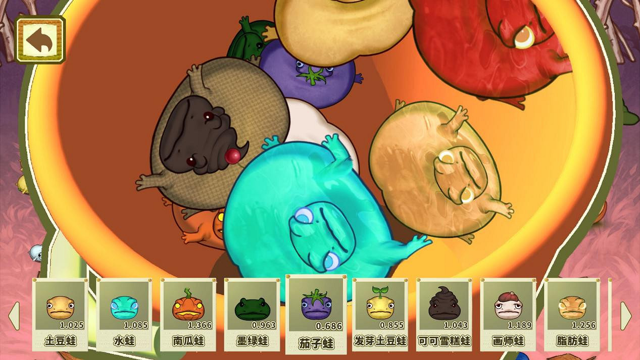 收集醜萌生物，養蛙致富《圓滾滾，醜蛙池塘》Steam商店頁面公開