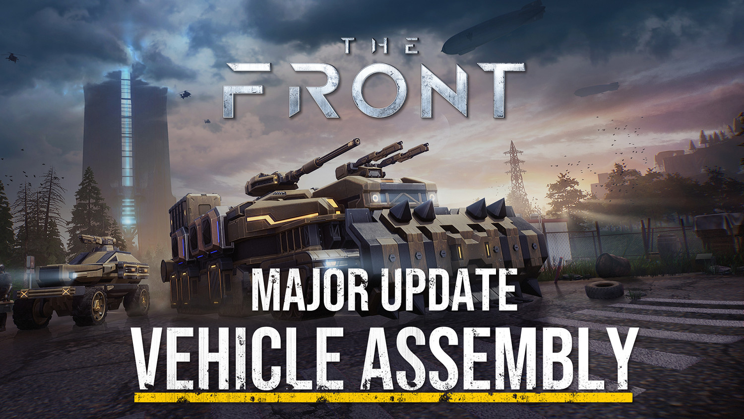 《The Front》重大更新上線,載具拚裝實機宣傳片正式發布 《The Front》重大更新上線,載具拚裝實機宣傳片正式發布