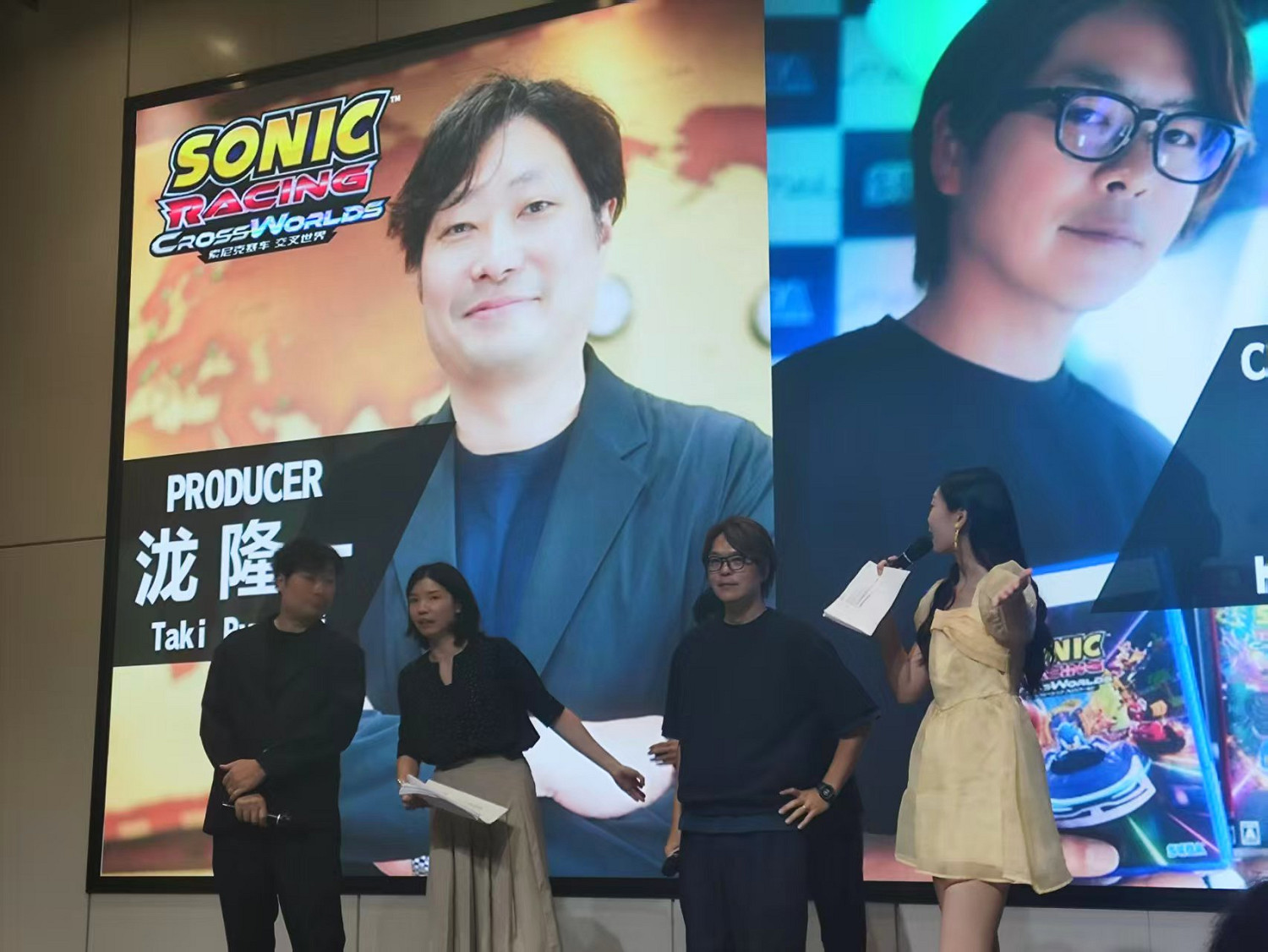 世嘉線下沙龍活動,索尼克賽車&超級忍攜手而來 世嘉線下沙龍活動,索尼克賽車&超級忍攜手而來