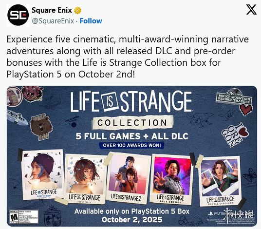 早報:《電馭叛客2077》登陸macOS!《奇異人生》合集上線PS5! 早報:《電馭叛客2077》登陸macOS!《奇異人生》合集上線PS5!