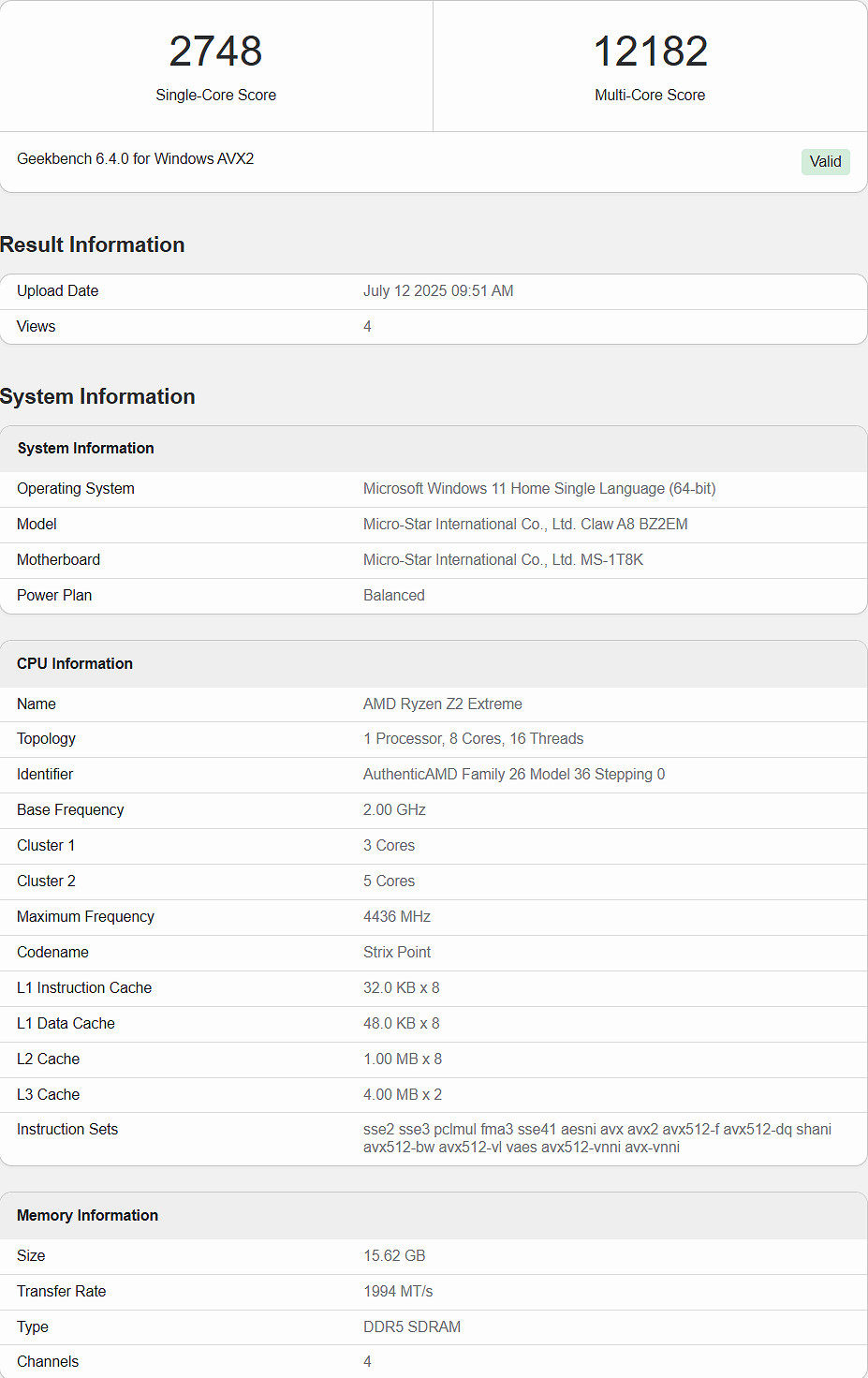 AMD頂級掌機晶片跑分曝光：超強性能可以媲美筆記本！