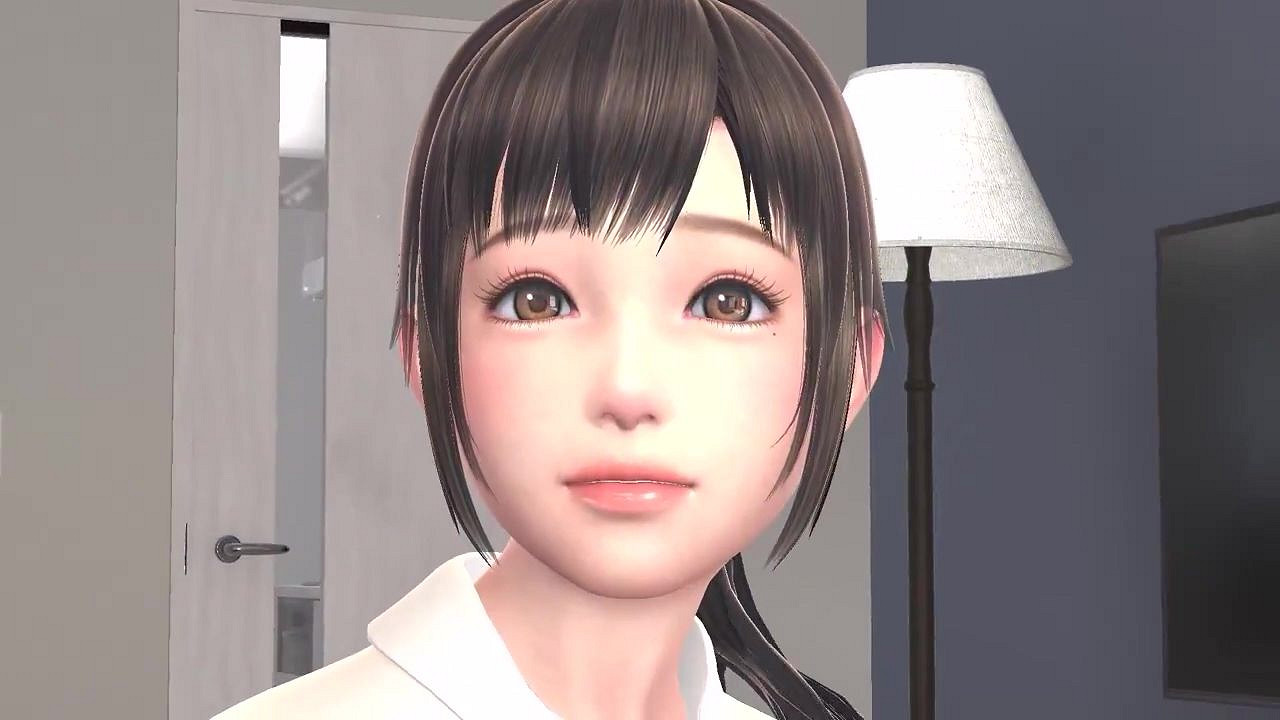 新《VR女友》女主模型動圖公布：超萌女友近距離貼貼!