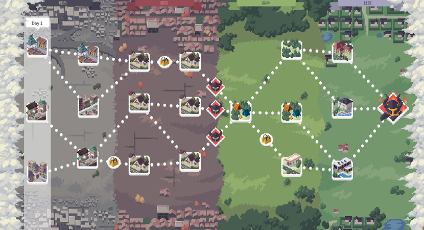 《死亡日：狂殺末路》Demo測評:格子裡的末世突圍