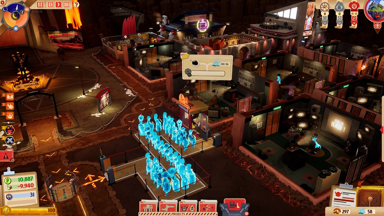 地獄管理員的火熱日常，模擬經營遊戲《罪托邦》推出免費試玩版