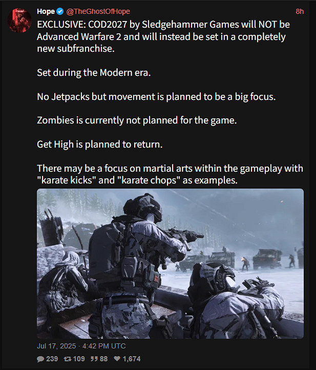 《決勝時刻2027》曝全新子系列!武術玩法 打破僵局 《決勝時刻2027》曝全新子系列!武術玩法 打破僵局