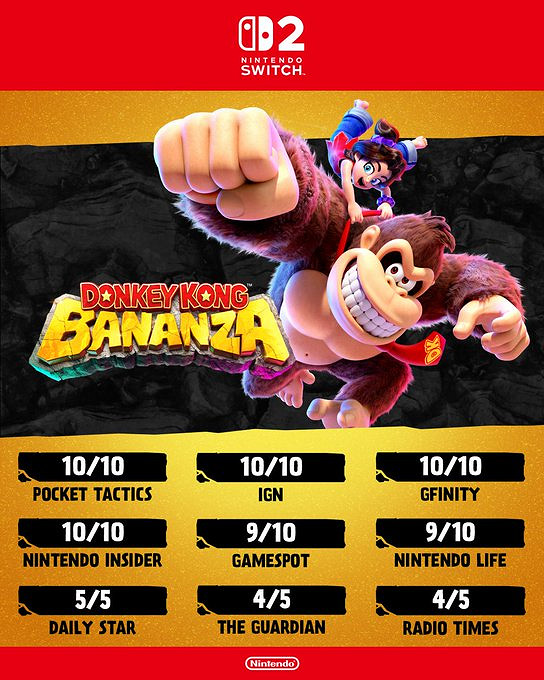 《咚奇剛：蕉力全開》媒體讚譽圖公布！多家媒體給滿分