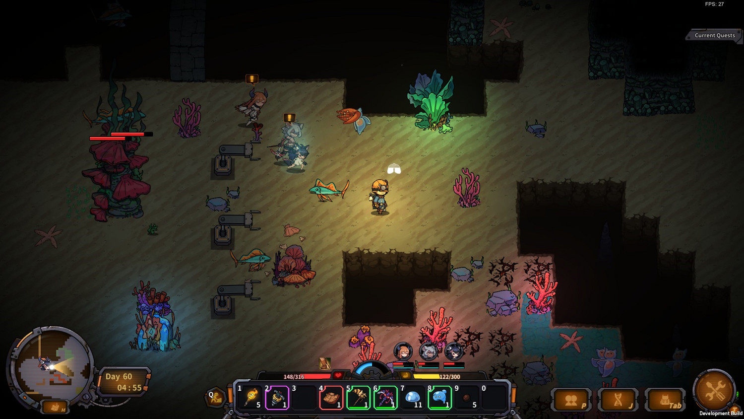 掘地求生重返地表《地心歸途》正式版今日上線 和魔物娘一起揭開地心之謎！