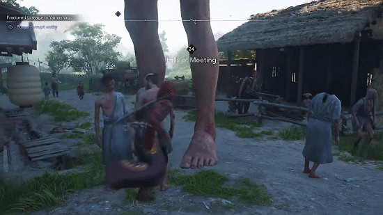 光腿配巨腳!《刺客教條:影》驚悚BUG宛若進擊的巨人 光腿配巨腳!《刺客教條:影》驚悚BUG宛若進擊的巨人