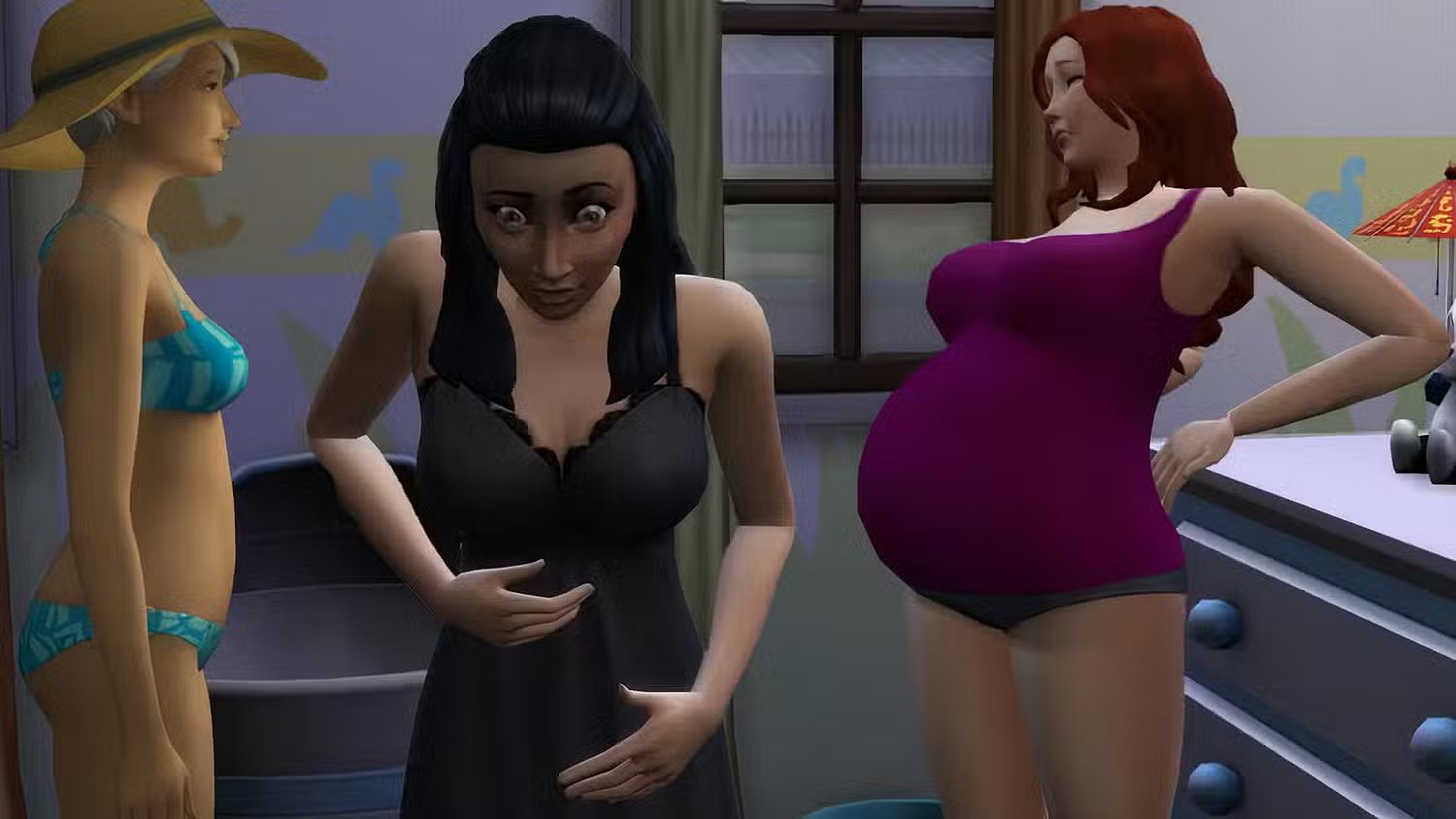 《模擬人生4》7.16更新!孕婦肚子消失 男性懷孕BUG終結