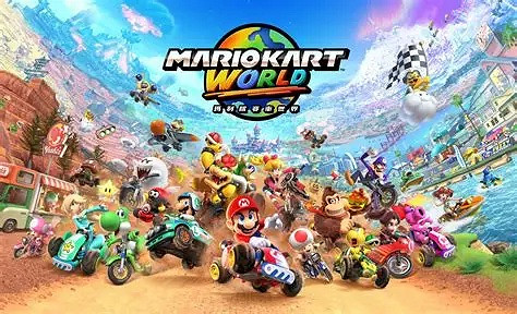 《瑪利歐卡丁車巡回賽》開始連動《瑪利歐卡丁車世界》 《瑪利歐卡丁車巡回賽》開始連動《瑪利歐卡丁車世界》