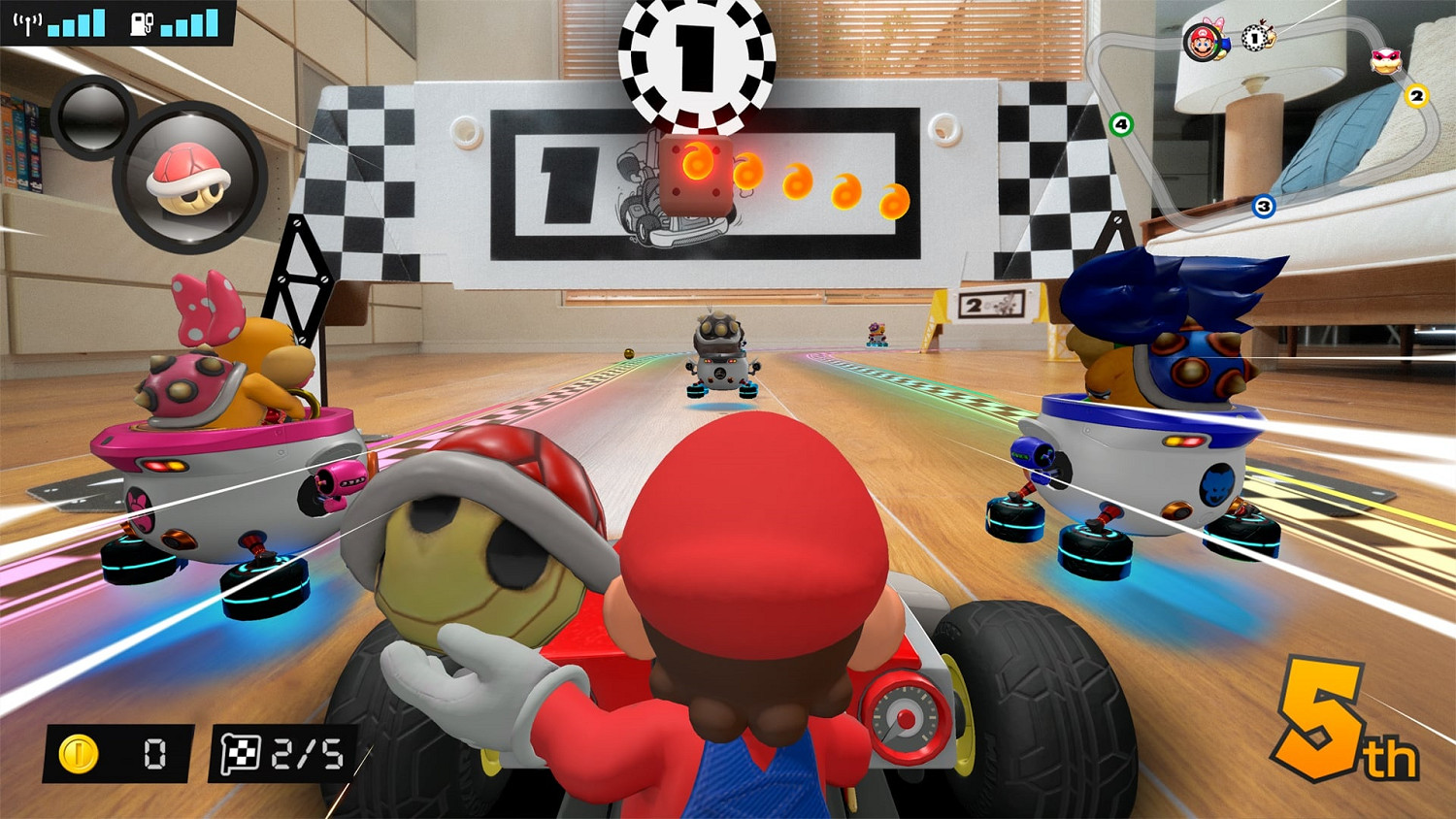 《瑪利歐卡丁車巡回賽》開始連動《瑪利歐卡丁車世界》 《瑪利歐卡丁車巡回賽》開始連動《瑪利歐卡丁車世界》