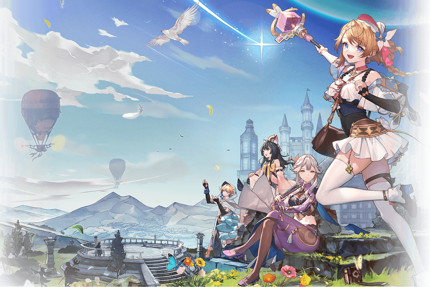 《蕾斯萊莉婭娜的鍊金工房》公開「海之日」特別插畫