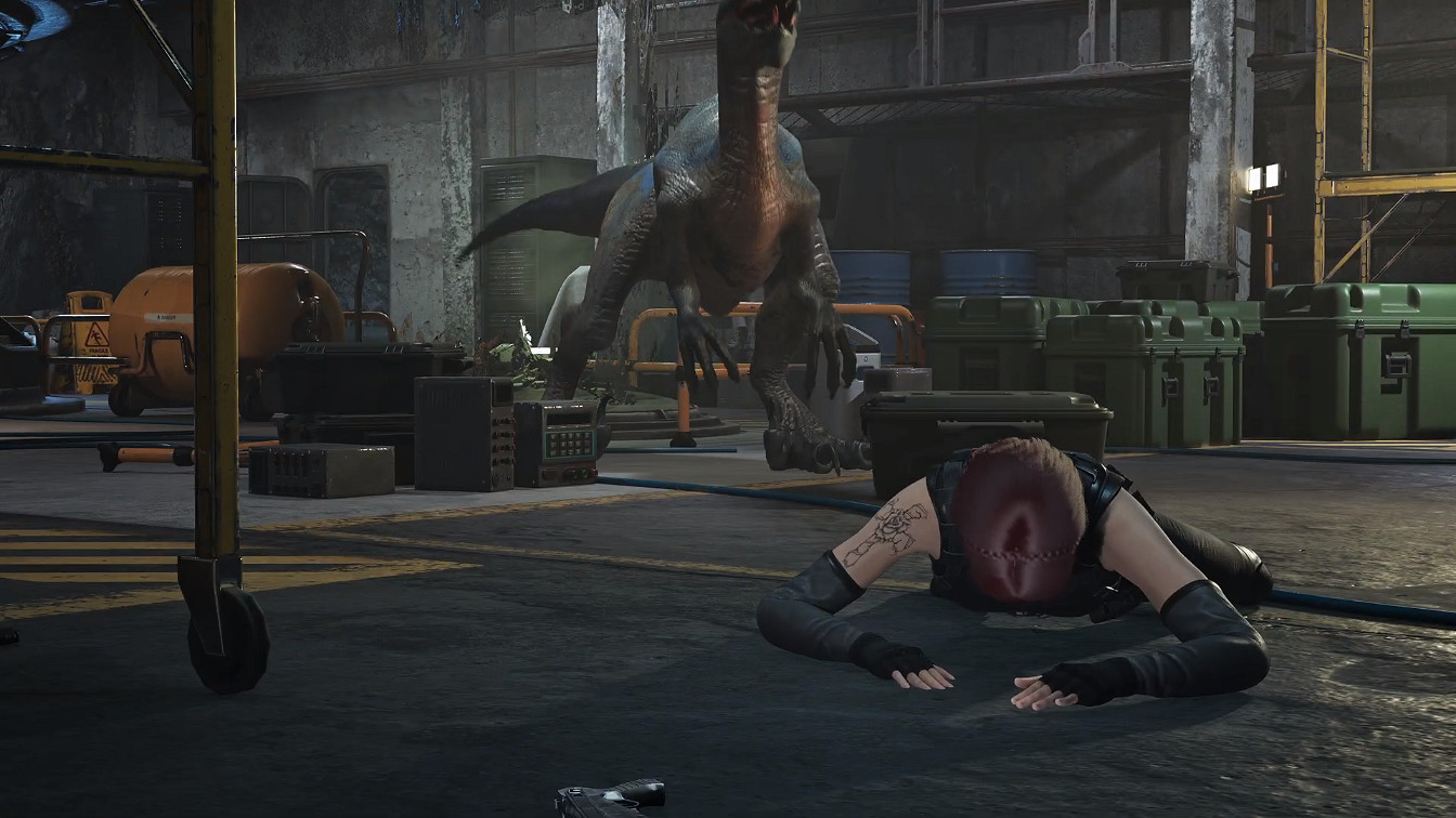 粉絲虛幻5自製《恐龍危機》動畫:燈光昏暗 毛骨悚然!