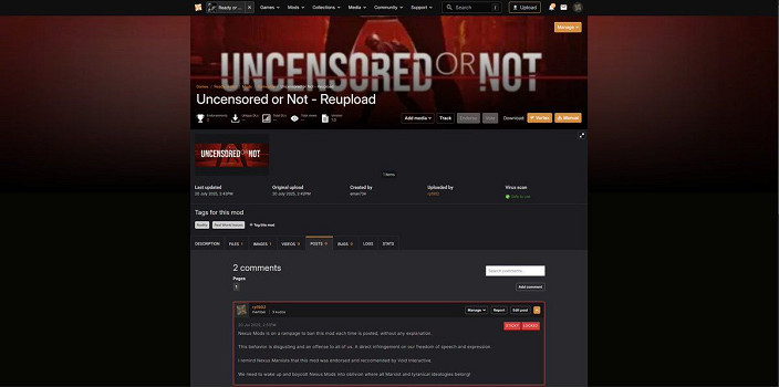 無一幸免？《嚴陣以待》反和諧Mod被封殺引玩家不滿