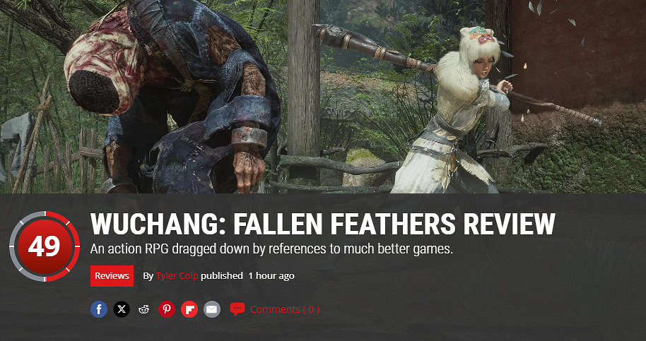 PC Gamer狠批《明末》:模仿無新意 難比《黑神話》 PC Gamer狠批《明末》:模仿無新意 難比《黑神話》