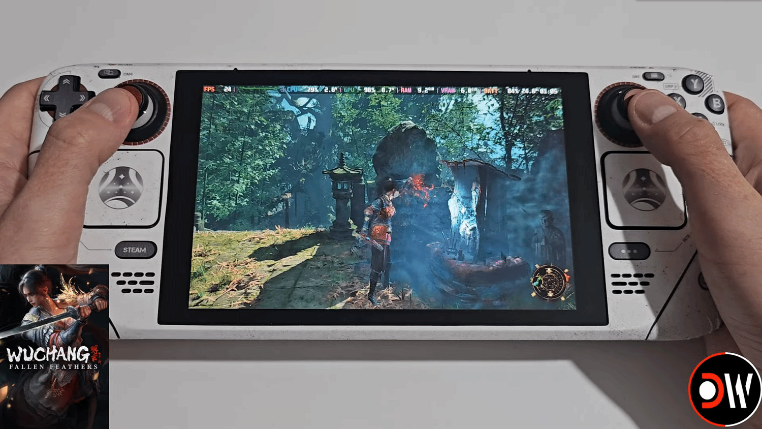 《明末》Steam Deck運行測試:複雜場景下只有20幀! 《明末》Steam Deck運行測試:複雜場景下只有20幀!