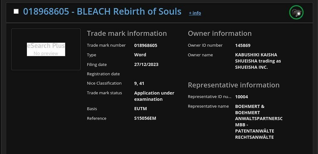 集英社歐洲註冊引熱議!《死神》新遊將來有可能來襲? 集英社歐洲註冊引熱議!《死神》新遊將來有可能來襲?