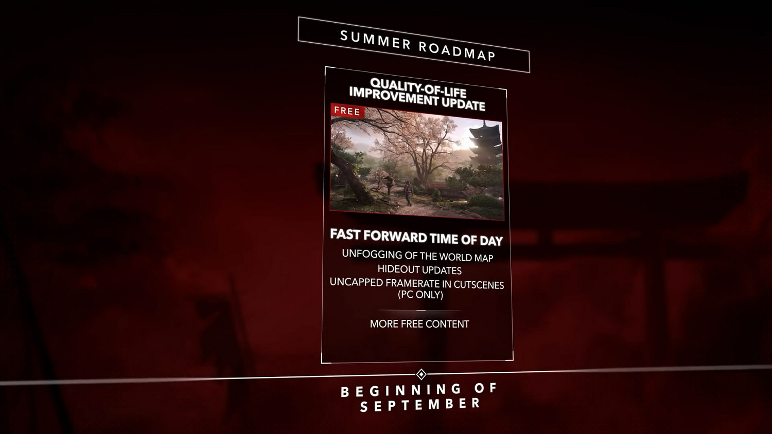 育碧發布《刺客教條：影》夏季更新路線圖 預告片！