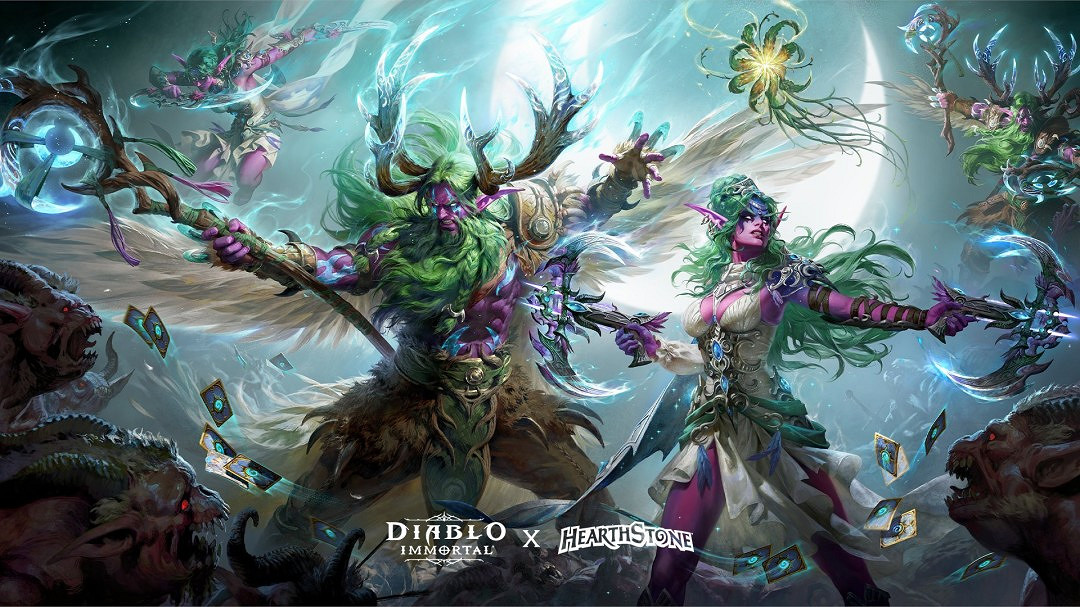 《暗黑破壞神》與《爐石戰記》連動素材疑為AI引發爭議 《暗黑破壞神》與《爐石戰記》連動素材疑為AI引發爭議