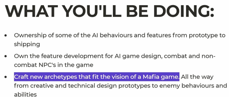 最新招聘訊息暗示:《四海兄弟》又一款新作要來了? 最新招聘訊息暗示:《四海兄弟》又一款新作要來了?