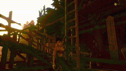 伊芙對手來了！《明末：淵虛之羽》翹臀女主爬梯獲讚