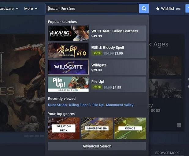 V社測試全新商店選單：讓Steam常用功能訪問更輕鬆