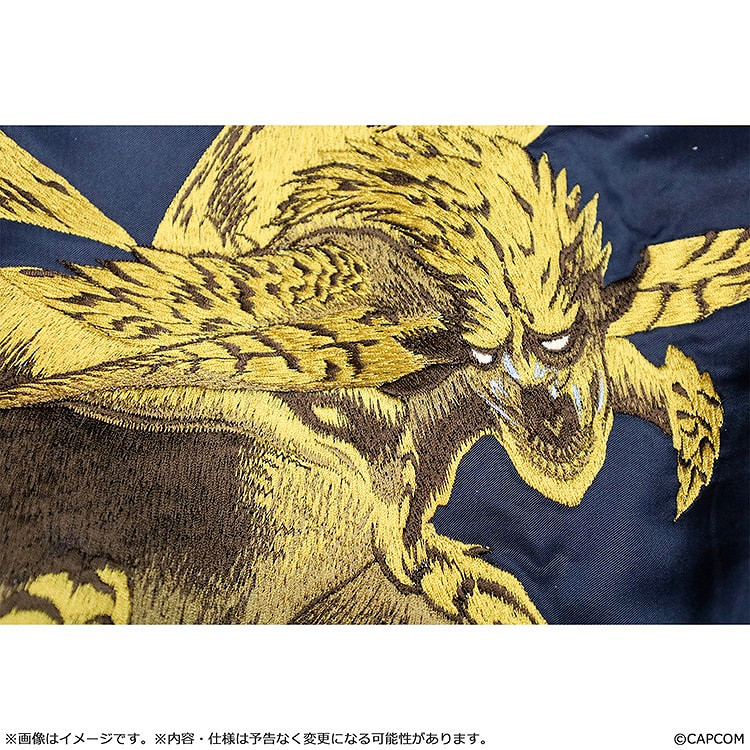 《魔物獵人:荒野》× 橫須賀市 推出限定刺繡外套 《魔物獵人:荒野》× 橫須賀市 推出限定刺繡外套