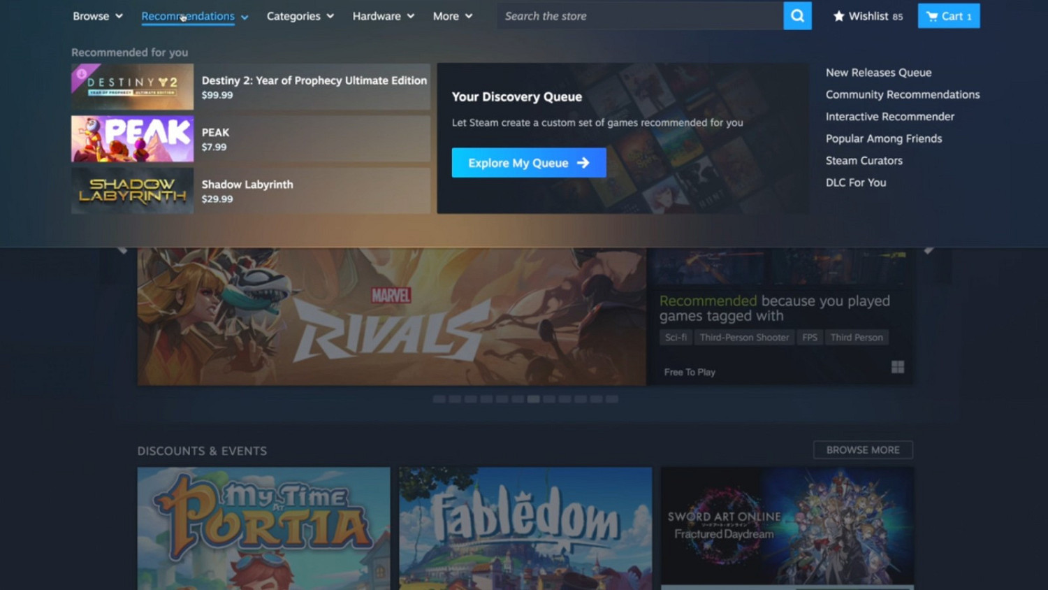 Steam商店測試版來襲！布局大改打造更流暢玩家體驗