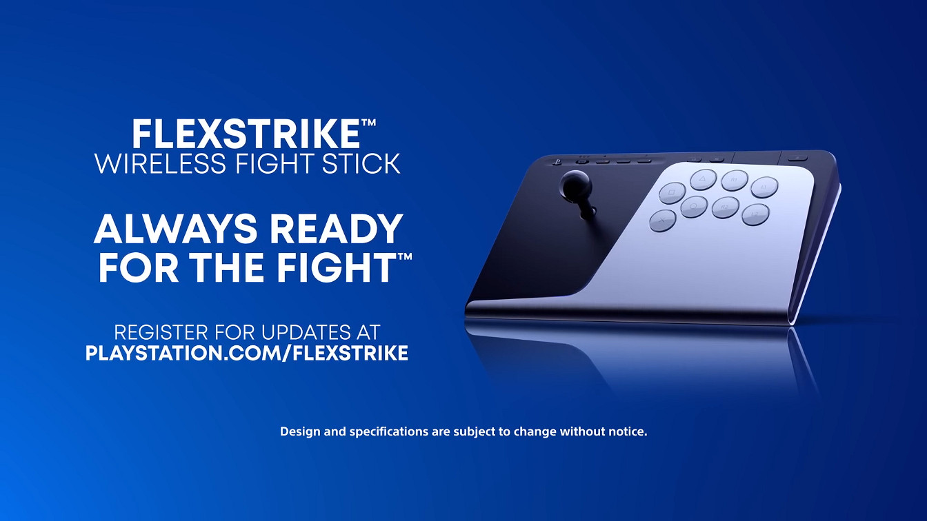 索尼首款PS無線格鬥搖桿「FlexStrike」預告片公布 索尼首款PS無線格鬥搖桿「FlexStrike」預告片公布
