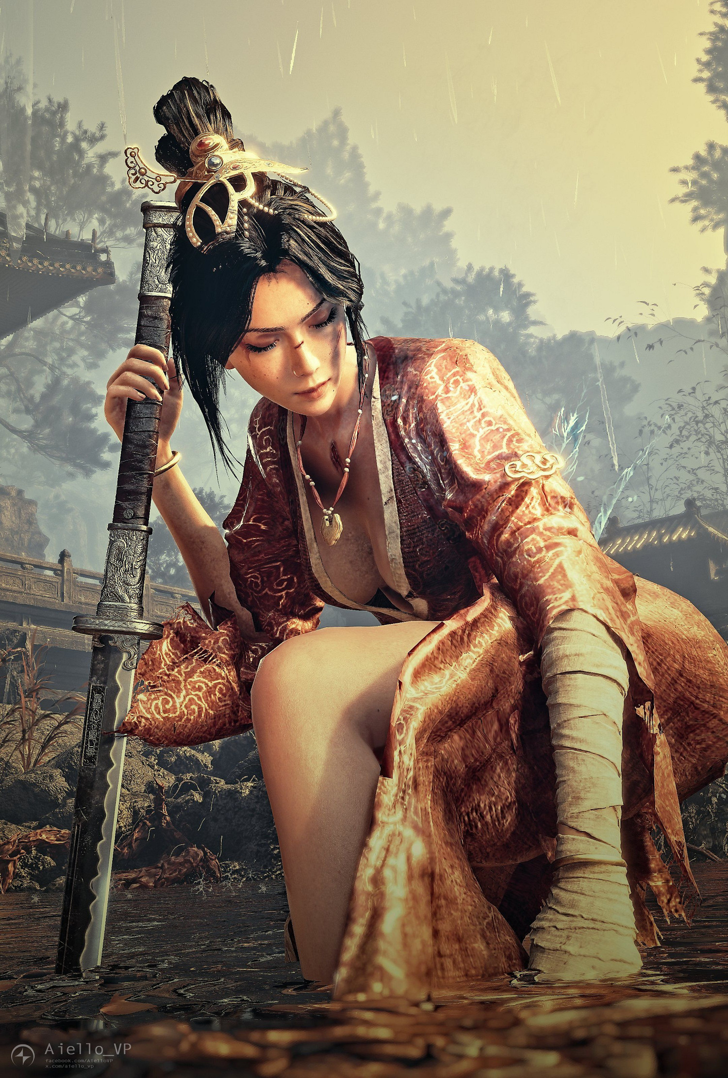 女主無常美到犯規!《明末淵虛之羽》海外玩家曬照 女主無常美到犯規!《明末淵虛之羽》海外玩家曬照