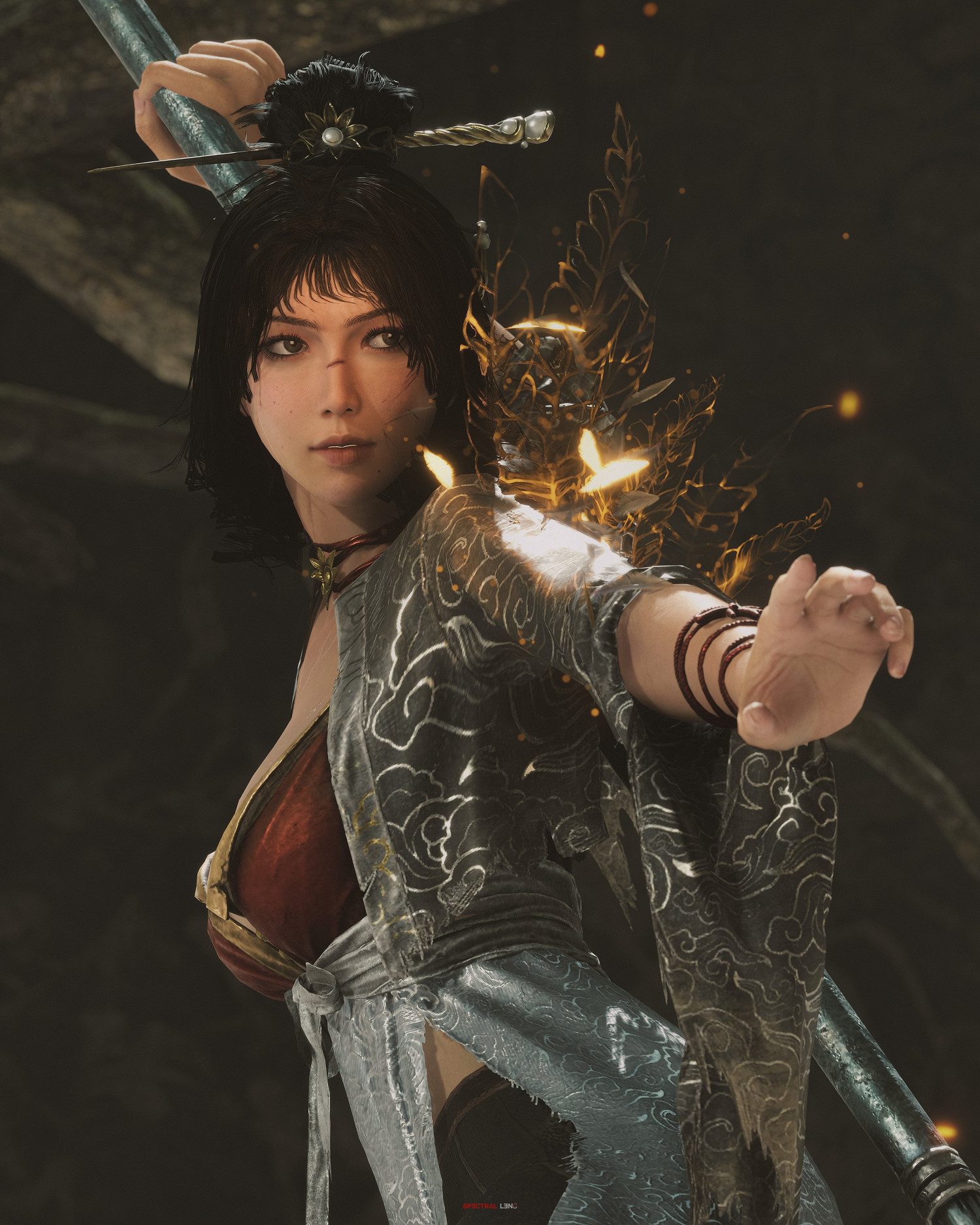 女主無常美到犯規!《明末淵虛之羽》海外玩家曬照 女主無常美到犯規!《明末淵虛之羽》海外玩家曬照