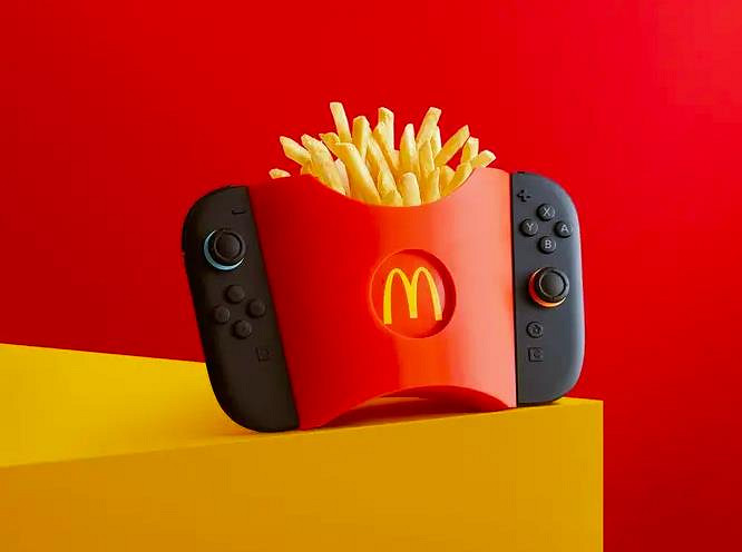 邊打遊戲邊吃薯條不方便？玩家自製Switch2創意手把座