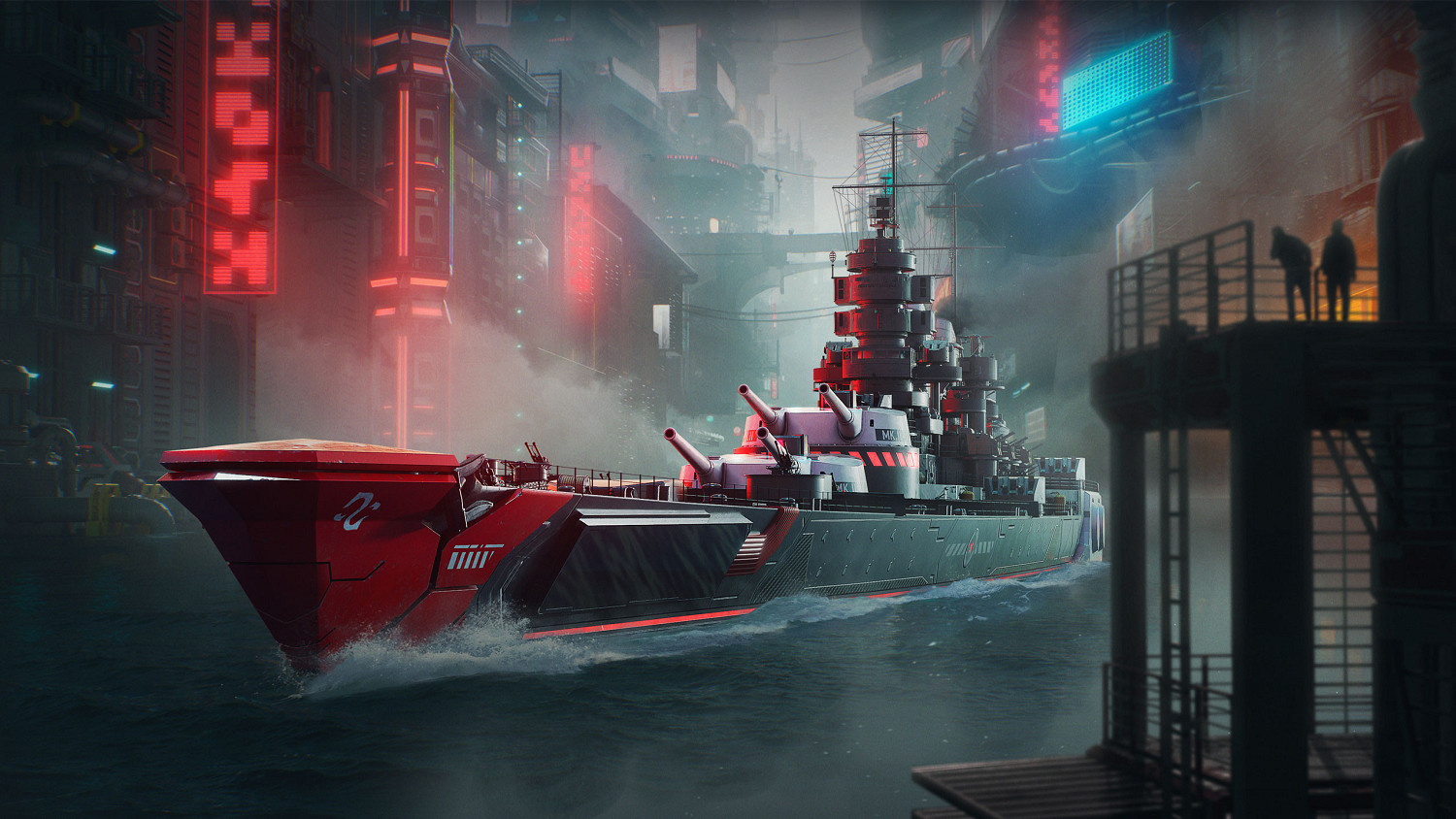 神秘艦隊躍遷來臨《戰艦世界》軍械庫迎來賽博狂潮