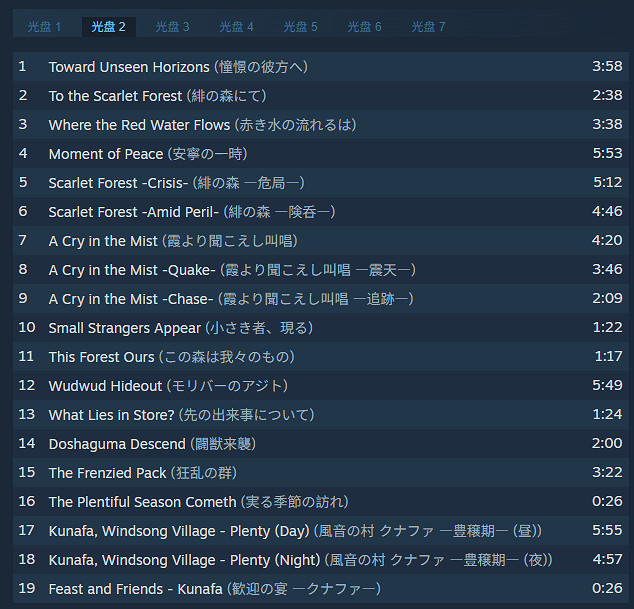 《魔物獵人:荒野》原聲集DLC上線:售價252元! 《魔物獵人:荒野》原聲集DLC上線:售價252元!