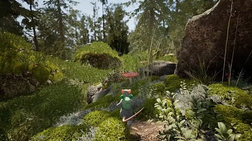 勇敢小老鼠的開放世界冒險遊戲《治愈旅程》明年發布