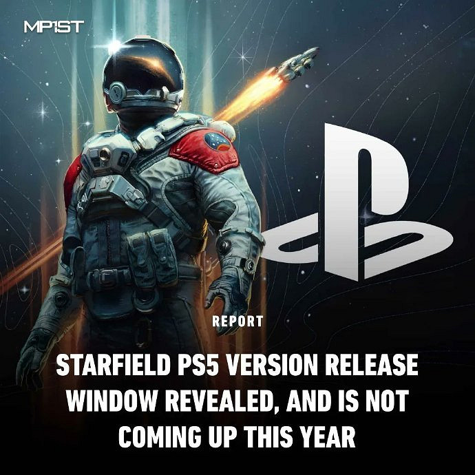 根據MP1st的消息，《星空》PS5版或延期至2026年發售