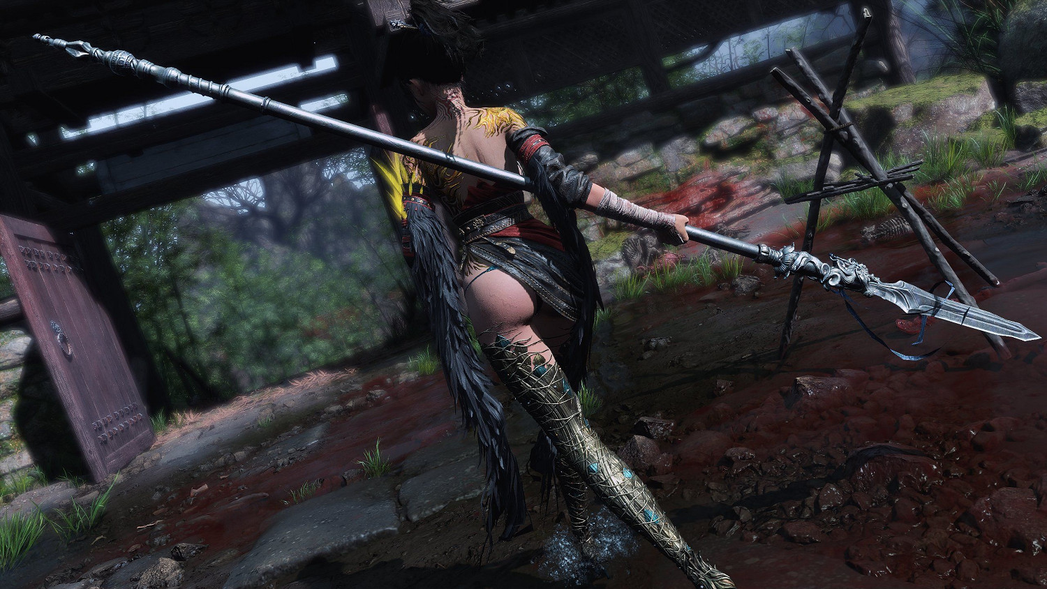 《明末：淵虛之羽》女主性感美圖：前凸後翹誘惑拉滿！