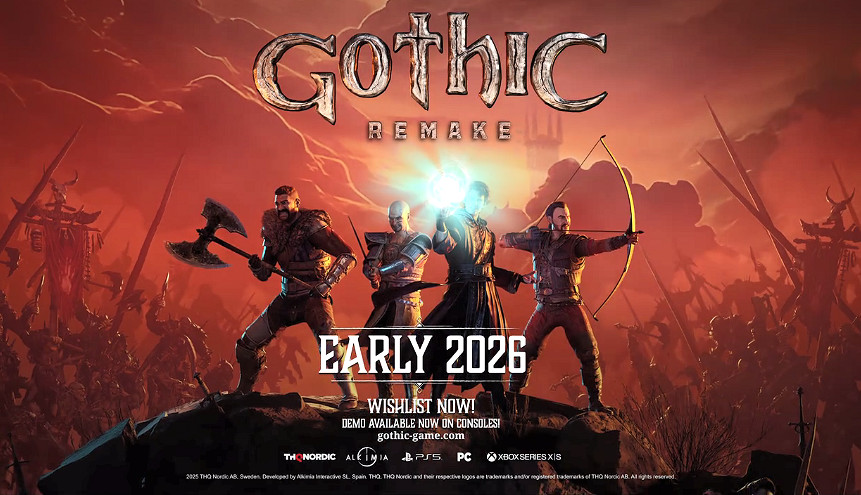 《哥特王朝：重製版》新預告公布！官宣2026年發售