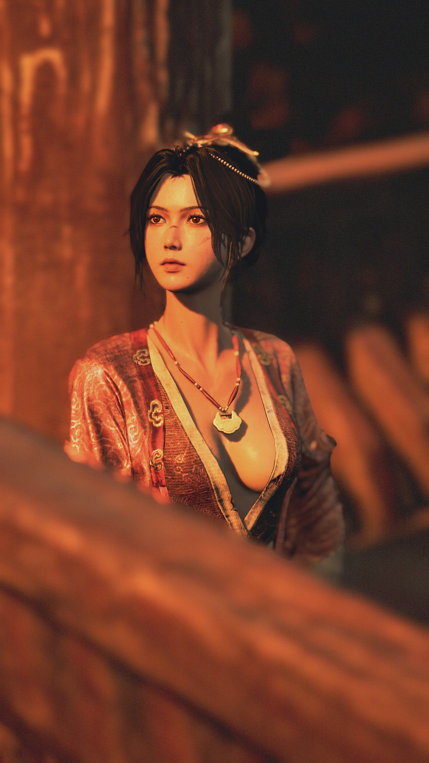 《明末：淵虛之羽》女主性感美圖：前凸後翹誘惑拉滿！