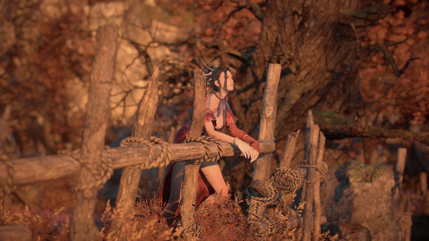 《明末：淵虛之羽》女主性感美圖：前凸後翹誘惑拉滿！