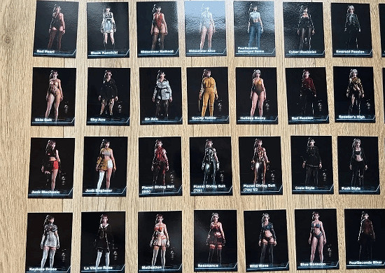 玩家高價收藏《劍星》全125張服裝卡!共花費約1340元 玩家高價收藏《劍星》全125張服裝卡!共花費約1340元